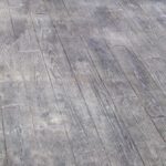 Pavimento de hormigón impreso. Modelo Madera 2