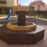 Pavimento impreso en vertical